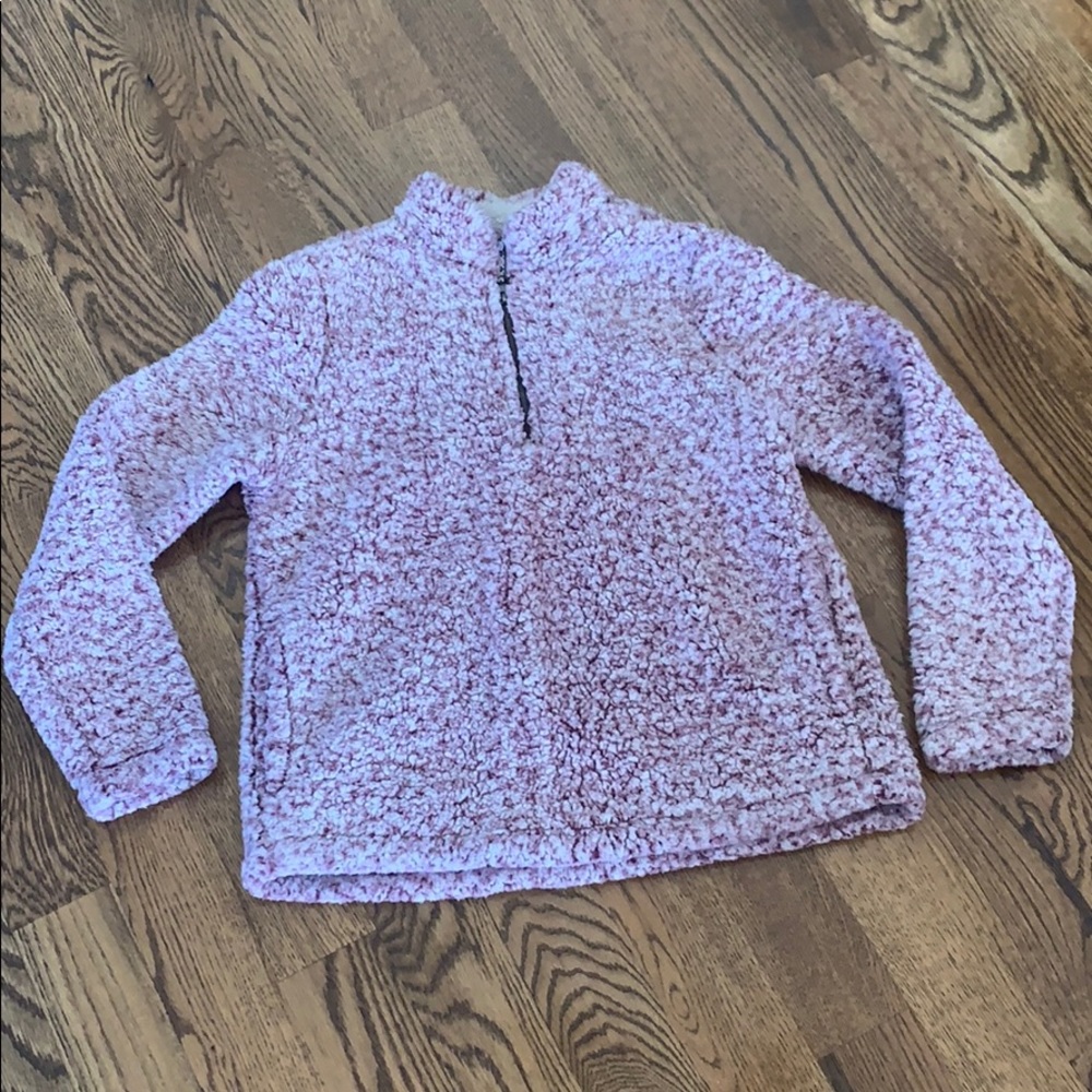 5/$25 SHERPA 1/4 ZIP PULLOVER w POCKETS - Picture 2 of 5